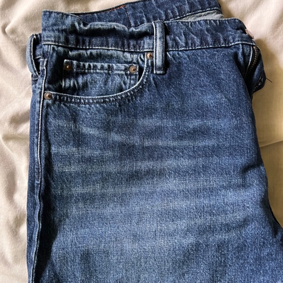 Lucky Brand Baggy Straight Blue Jeans - Picture 3 of 3